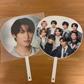 SnowMan 부채 세트