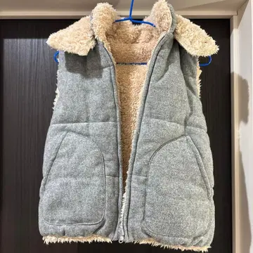 heather 리버서블 다운 베스트