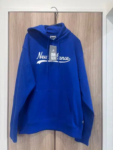 뉴발란스 MT43951 파랑 M 후드티