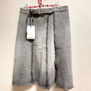 GRANCY 랩 스커트 데님 L