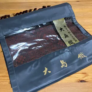 미사용 보관품 오시마 직물 옷감 기모노