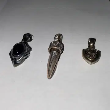 실버 925 펜던트 탑 3종 세트