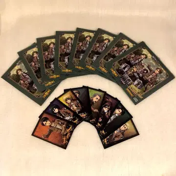 진격의 거인 성우 복권 컴플리트 세트