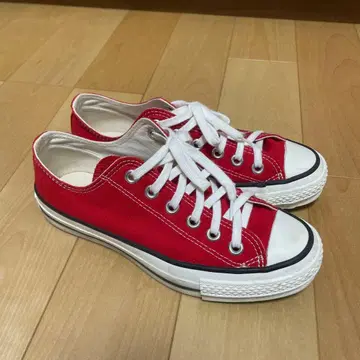 컨버스 스니커즈 메이드 인 재팬 23.5 레드