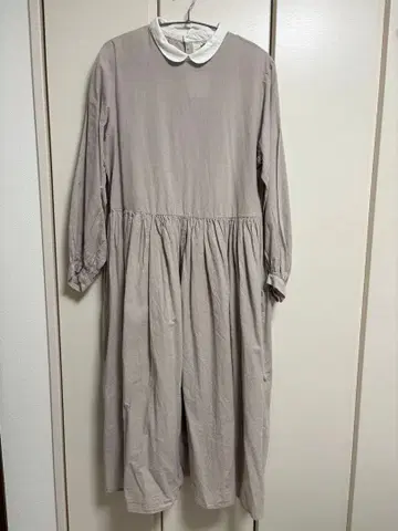 [ Alice x SamansaMos2 ] 면린넨 클레릭 원피스