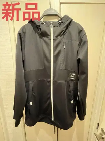 언더아머 후드 부착 저지 2XL 블랙