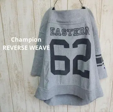 챔피온 리버스 위브 7부 소매 풋볼 T셔츠