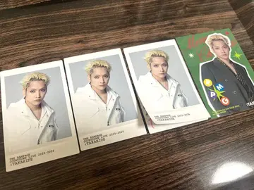 THE RAMPAGE 스즈키 타카히데 스티커 카드 포토 카드 시크릿