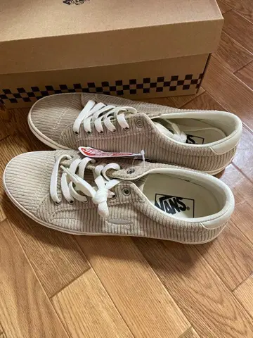 VANS 코듀로이 스니커즈 베이지