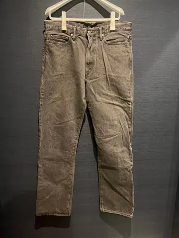 rats 스트레이트 데님 그레이 XL 미사용품