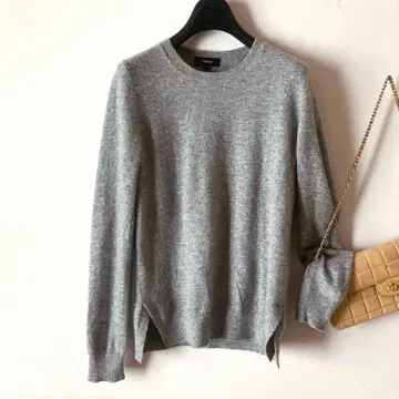 띠어리*부드러운 캐시미어 100% 촘촘한 크루넥 니트