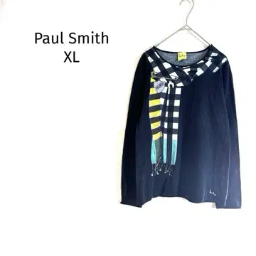 폴스미스 프린트 긴팔 티셔츠 멀티 컬러 디자인 개성파 상의