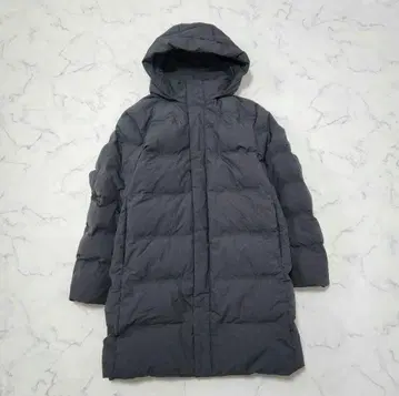 유니클로 심리스 다운 코트 XL 롱 코트