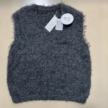 SENSE OF PLACE 스팽글 라메 페더 니트 미사용 새상품