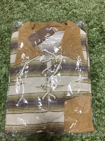 [ 새상품 ] burnout 자카드 보더 풀오버 M 사이즈