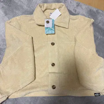 ROXY 베이지 코듀로이 자켓