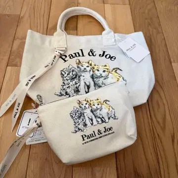 폴앤조 아이보리 토트백 세트