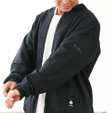 [새상품] 컬럼비아 라이트 자켓 지퍼 쭈리 PM0459 블랙 M