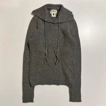 DIRK BIKKEMBERGS HOMMES 긴팔 니트 그레이 스트랩