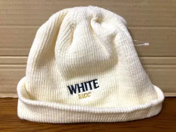 새상품 WHITE UCC 커피 커피 캡 니트 니트 모자