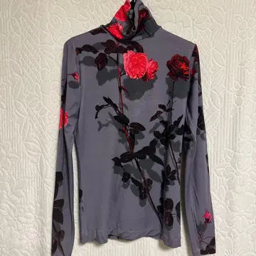 DRIES VAN NOTEN 장미 티셔츠