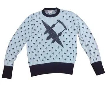 BUTCHER PRODUCTS 비행기 모티브 니트 36