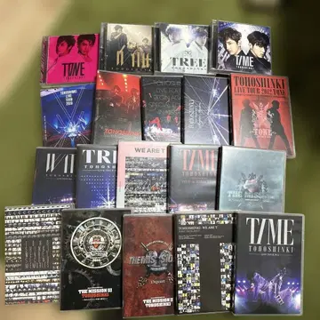 동방신기 DVD CD 묶음 판매 세트 19종