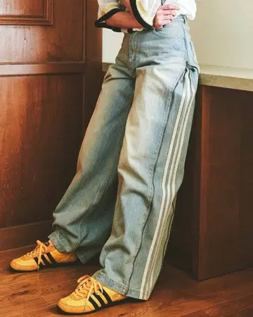 adidas S3 HOME WASHED DEMIN PANTS 24