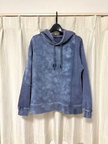 RATTLE TRAR 물들임 쭈리 후드티