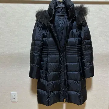 23구 롱 다운 자켓 black 38