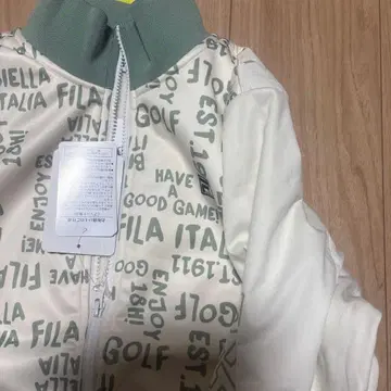 FILA 골프 자켓 화이트
