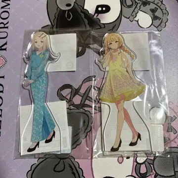 학원 아이돌 마스터 아크릴 스탠드 2점