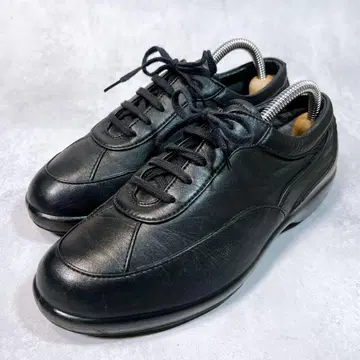 [ 오츠카 제화 본 스텝 ] 가죽 신발 (24) U팁 레이스업 블랙