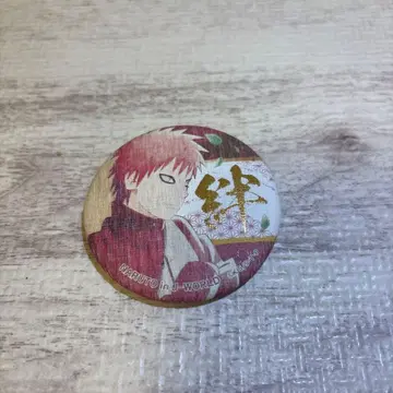 가아라 키즈나 NARUTO 금박 와시 캔뱃지 J-WORLD