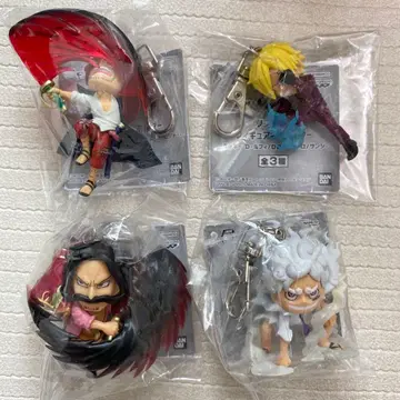 원피스 ONEPIECE 피규어 키링 4종 세트
