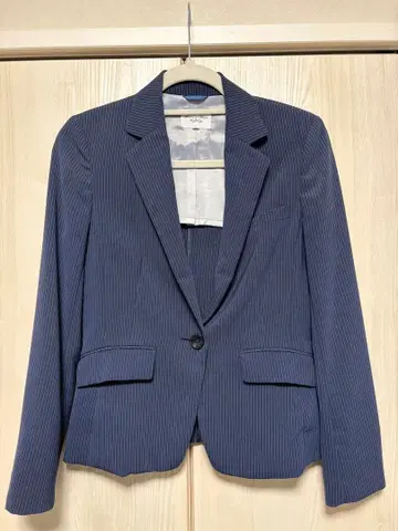 Stevel & Mason 여성용 스트라이프 상하의 수트 사이즈 9