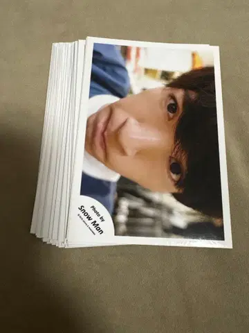 SnowMan 후카사와 타츠야 공식 사진 61장 세트 묶음 판매