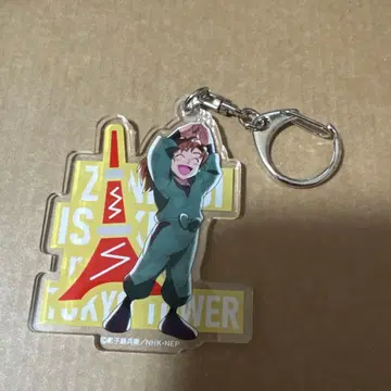 젠포지 이사쿠 닌타마 란타로 도쿄 타워 아크릴 키링