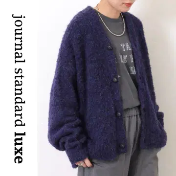 journal standard luxe 부클레 V넥 가디건