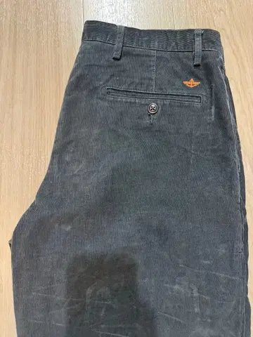 DOCKERS 코듀로이 팬츠 34 x 30 다크 그레이