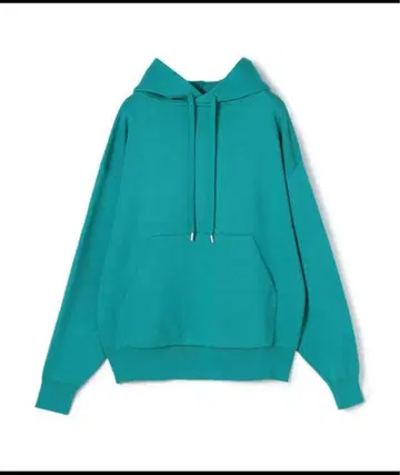 CABAN 터콰이즈 오버 사이즈 후드 부착 후드티