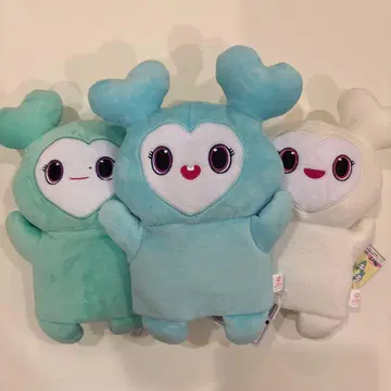 TWICE LOVELYS 봉제 인형 퍼펫 3개 세트