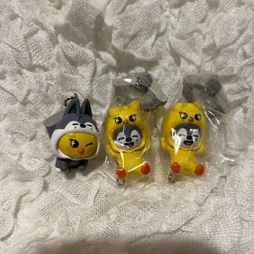 SKZOO 가챠 포가리 울프찬 츠만데츠나게테마스코토 세트