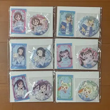 너와 아이돌 프리큐어 Loppi 한정판 굿즈 미개봉 6종 세트