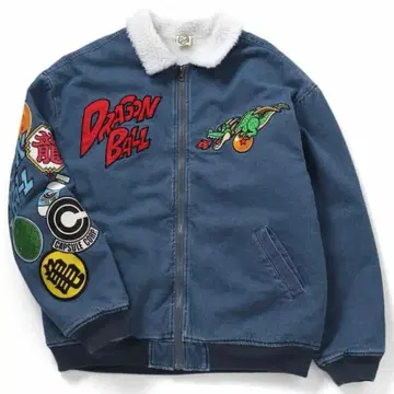 BREEZE 드래곤볼 콜라보 데님 보아 자켓