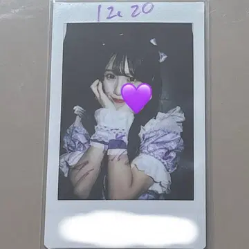 iLiFE! 순령 미키 사인 폴라로이드 투어 스위츠 의상