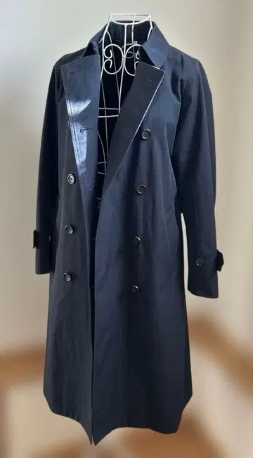 무인양품 트렌치코트 M 사이즈 네이비