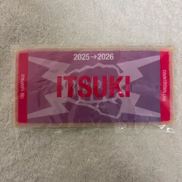 후지와라 이츠키 네임 미니 타월 THE RAMPAGE 란페