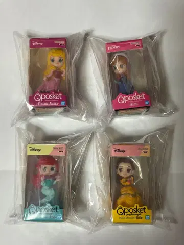 Q posket (큐포스켓) 미니어처 컬렉션 4체 세트