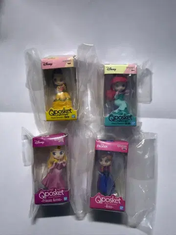 Q posket (큐포스켓) 미니어처 컬렉션 4체 세트